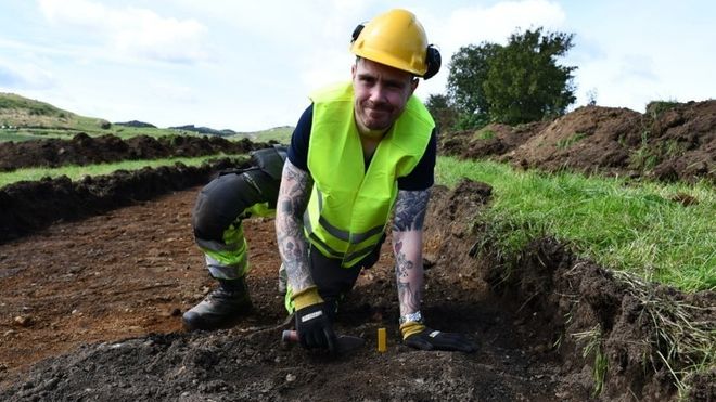 Nordbø Maskin skal hjelpe arkeologer å grave for inntil 120 millioner kroner