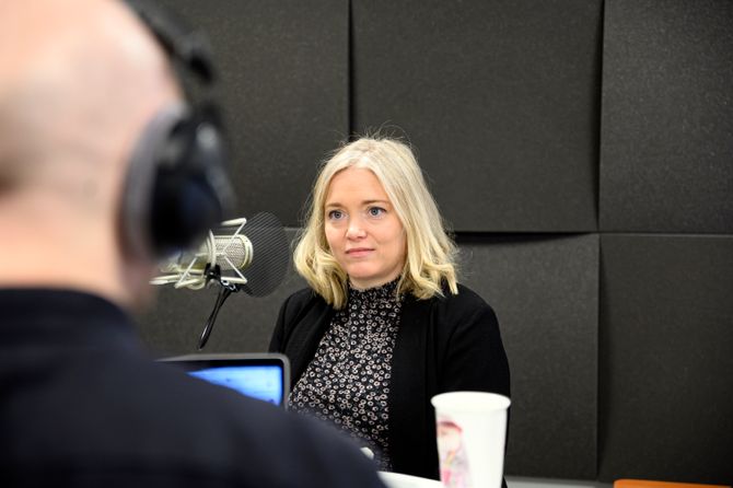 VG- kommentator Tone Sofie Aglen er gjest i andre episode av Pressepodden.