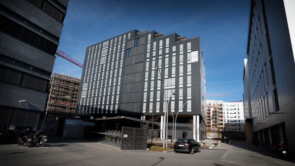 Atea har fem av de 11 etasjene i nybygget på Hasle.