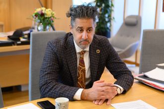 Kultur- og likestillingsminister Abid Raja (V).
