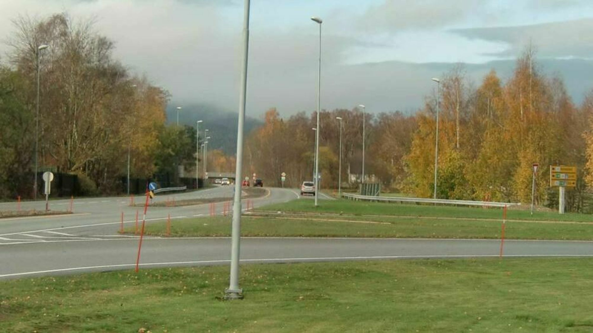 I dette strøket like ved Sande sentrum skal det bli store endringer.
