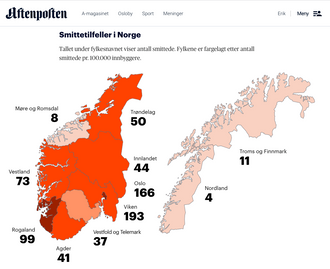 Skjermdump fra Aftenposten.