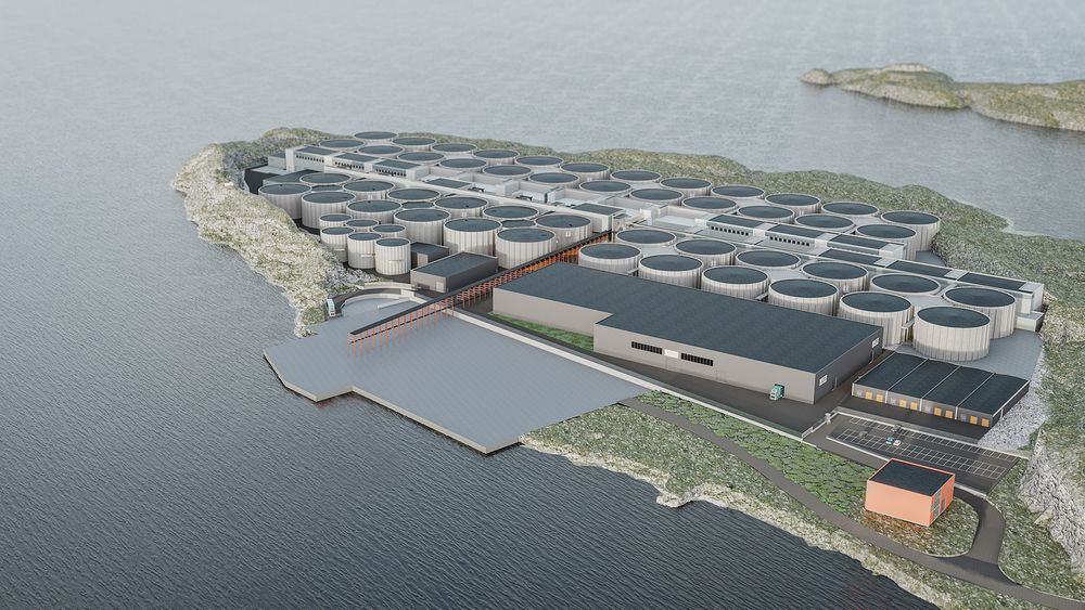 Hele Salmon Evolutions anlegg skal etter planen stå ferdig i 2028.