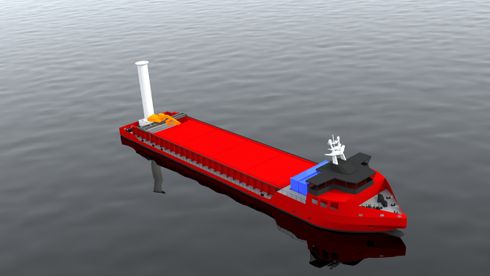 Norge som laboratorium: Utvikler nye lavutslipps frakteskip