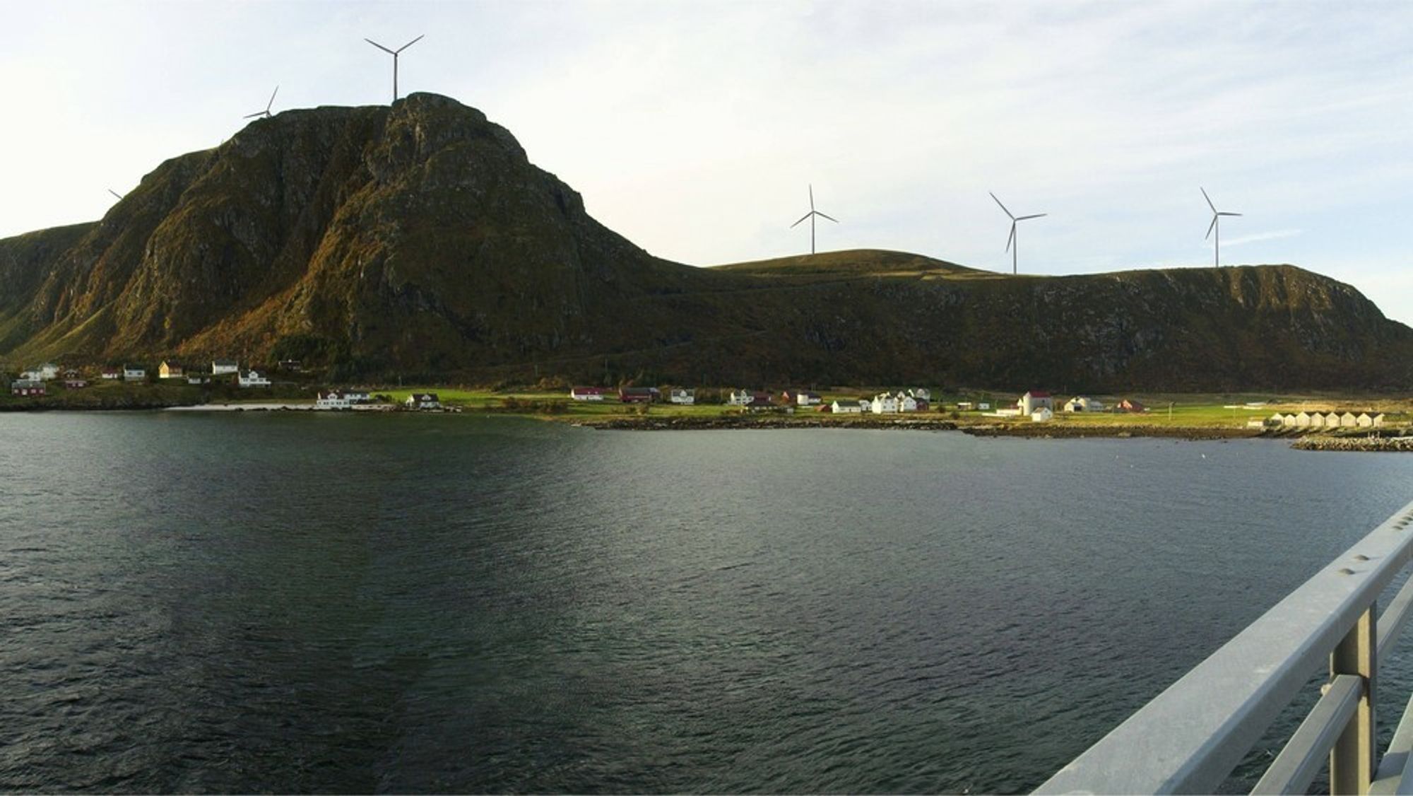 Haram vindkraftverk på Sunnmøre.