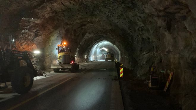 Smertefri oppgradering av 600 tunnelmeter i Rogaland