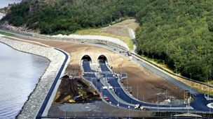 I dag åpnet Norges største vei- og tunnelprosjekt