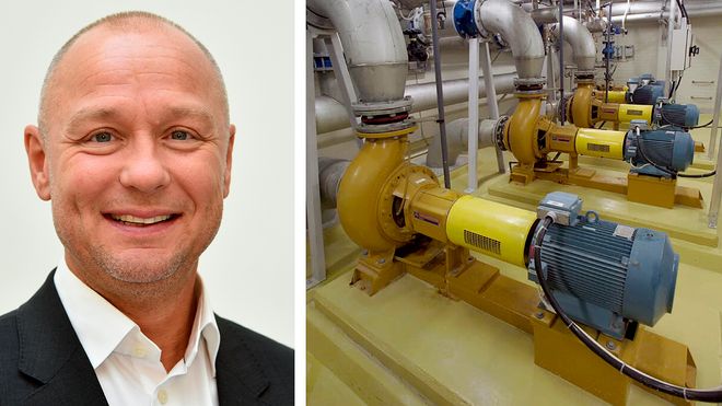 ABB pumper energieffektivisering klima pumpedrift friksjonsomformer elmotor