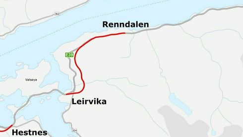 Nå kan entreprenørene gi tilbud på 4,8 kilometer ny europavei i Trøndelag