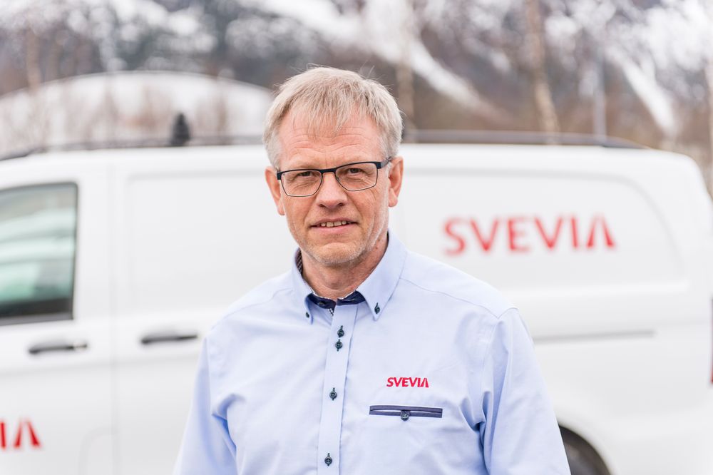 Lars Reitan er daglig leder for Svevia Norge.