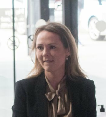 Digitaliseringsminister Linda Hofstad Helleland deltok i går på Telias 5G-åpning i Lillestrøm.