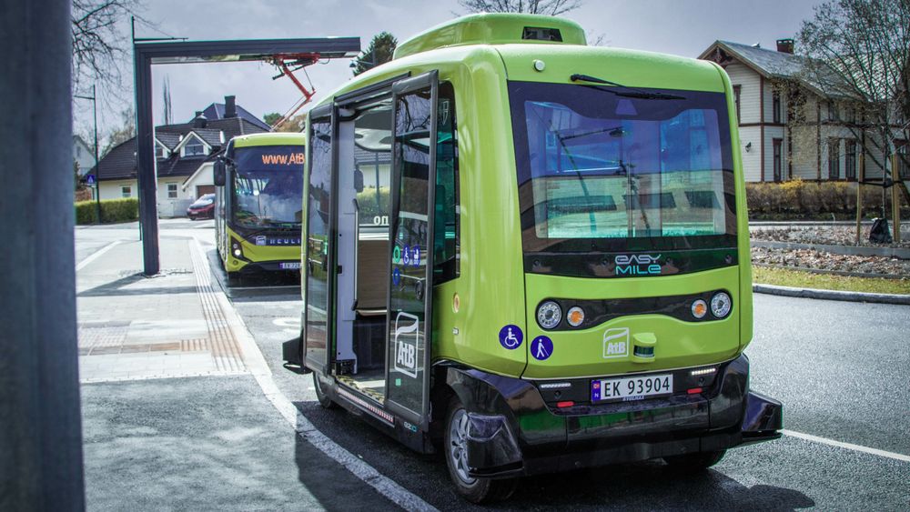 Fra og med 17 august kan trøndere på Øya bestille denne lille bussen helt hjem.