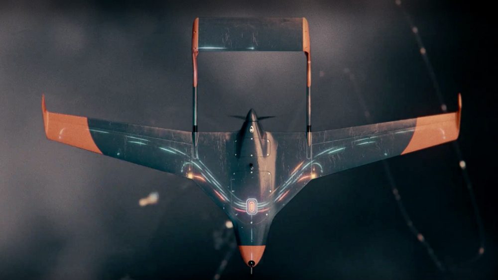 Bilde fra UBIQ Aerospace´ demonstrasjonsvideo av isbeskyttelsesystem på droner.