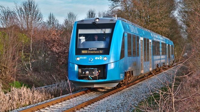 Her skal de sette i drift 14 hydrogentog de kommende årene