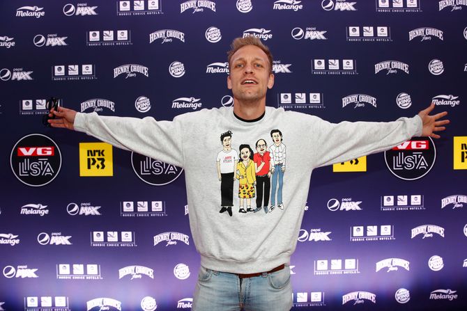 Mads Hansen på VG-lista topp 20 på Rådhusplassen i 2019.