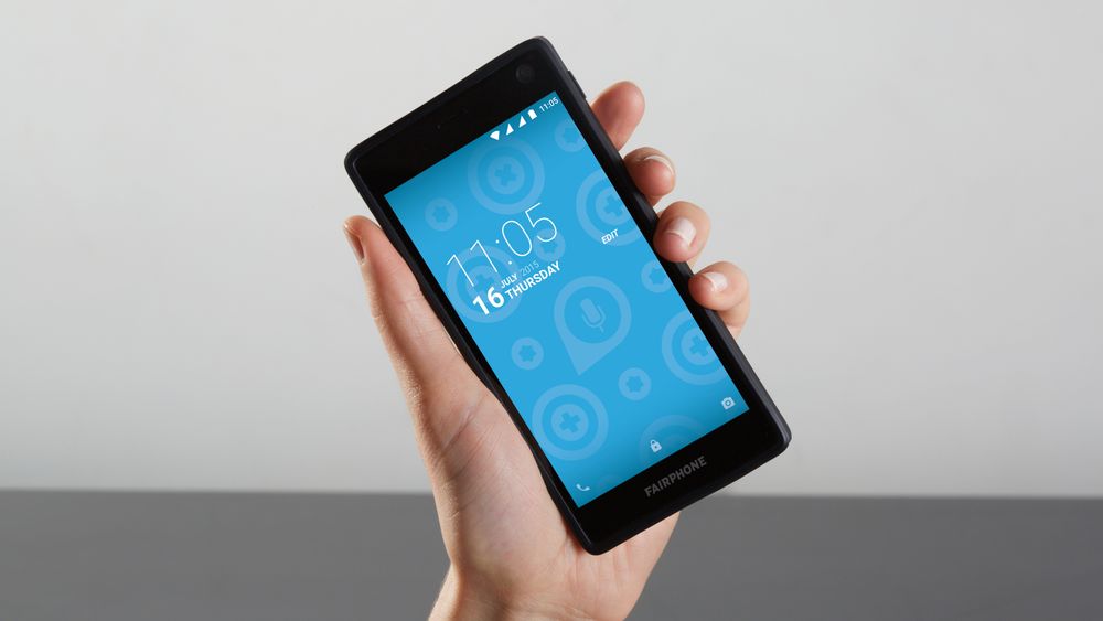 Smartmobilen Fairphone 2 ble lansert i 2015. Snart får den tilgang til en ny versjon av operativsystemet.