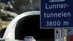 Stengt i tre uker: Elektroanlegget i Lunnertunnelen skal rustes opp