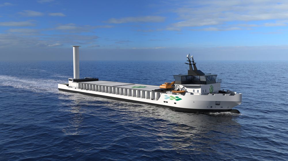 Nærskipsflåten må fornyes. Det gir grunnlag for utvikling av ny og grønnere teknologi som kan eksporteres. Vard Engineering Brevik har designet et bulkskip som kan passe til kravene Felleskjøpet og Heidelberg setter til et skip på ca. 5.0000 dødvekttonn.