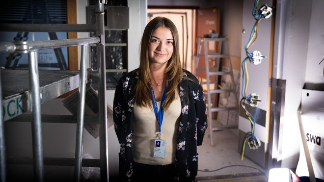 Nataliya Ostrovskaya er prosjektleder fra Afry for bygging av nytt CT-rom på OUS.