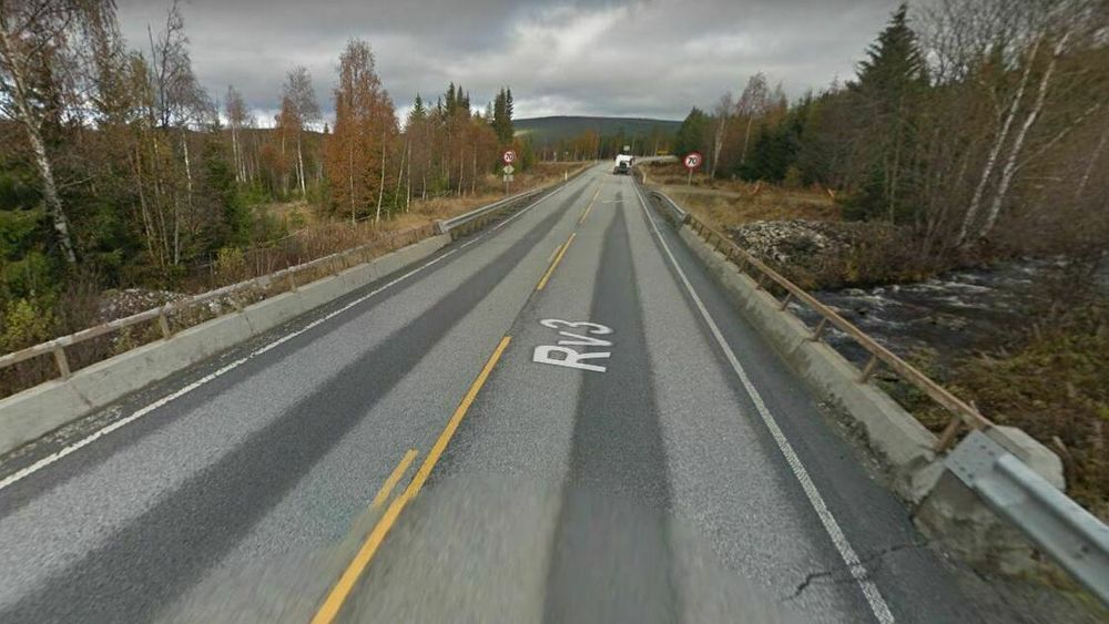 Ikke så høy og lang, Kiva bru, men nå skal den skiftes ut. 