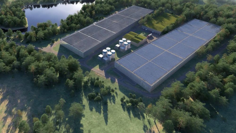 Slik er anlegget til Nordic Aquafarms tenkt bygd i delstaten Maine i USA. Det amerikanske sjømatmarkedet er ventet å bli doblet de neste årene.