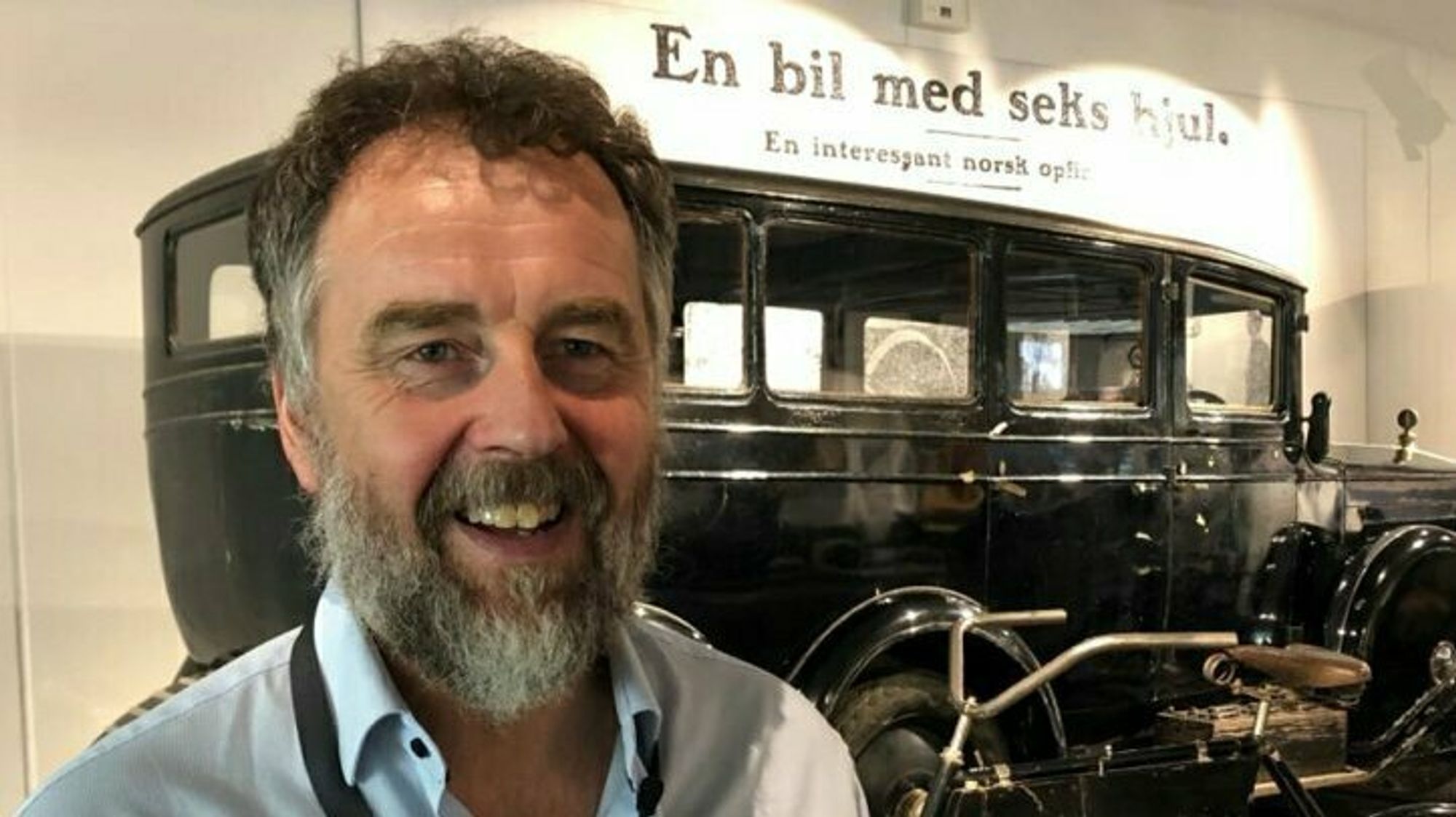 Museumsdirektør Geir Atle Stormbringer har all grunn til å smile over besøkstallene denne korona-sommeren.