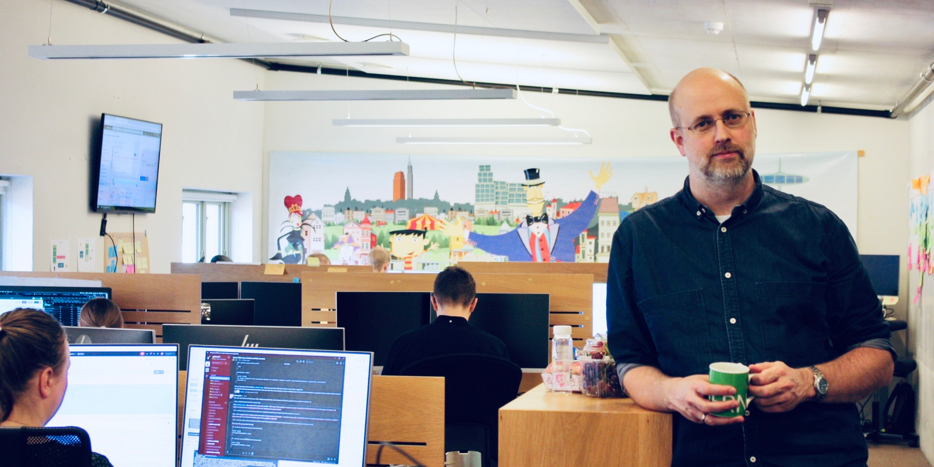 Peder Skou, Teknologileder Undervisning hos Gyldendal, har hittil brukt Folq til å finne syv konsulenter. Utviklingsmiljøet han leder består av fast ansatte og konsulenter.