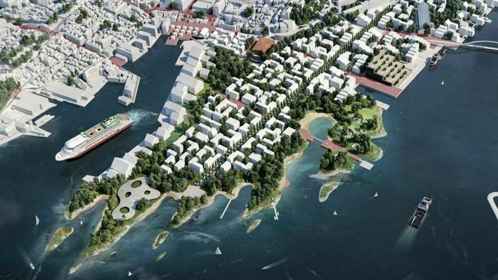 Dokken Bergen Ut mot havet Havbyen Asplan Viak Rune Skeie