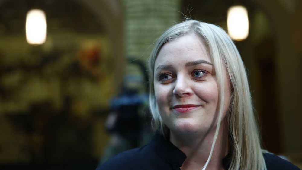 Olje- og energiminister Tina Bru fra Høyre ønsker å legge til rette for havvind i Norge.
