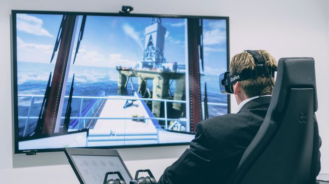 Ny generasjon simulator sparer tid og penger: Trenger kun PC, nett og VR-briller for å trene navigasjon