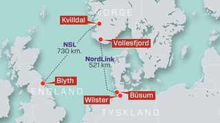 Feil i komponent ga stans i krafteksport til England