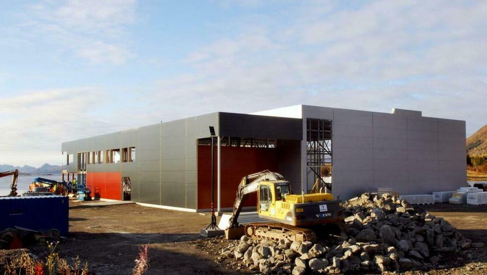 Den nye fabrikken på Sortland skal produsere kosttilskudd med raudåte-olje.