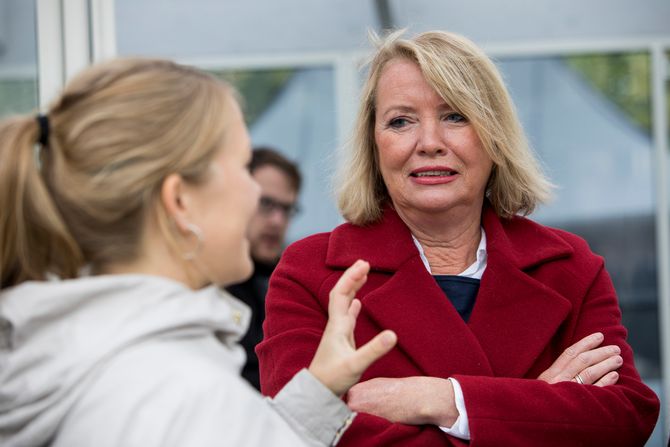 Kommentator Marie Simonsen i Dagbladet. Arkivfoto