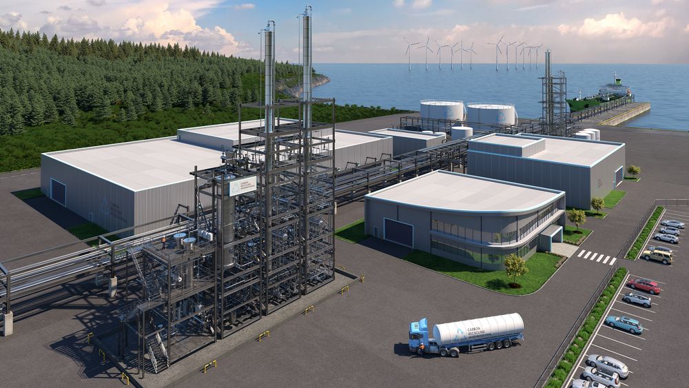 Det vil kreve 3 milliarder kroner og opptil en terawattime strøm å gjøre om hele Finnfjords CO2-utslipp til metanol.