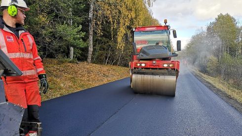 Veidekke, NCC og Velde leder i tre asfaltkontrakter på Østlandet