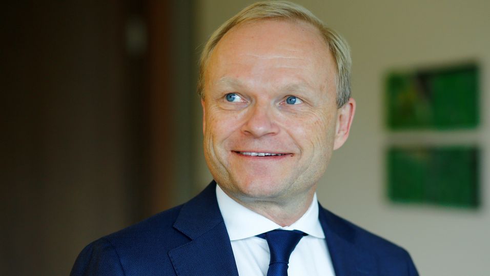 Nokias nye administrerende direktør Pekka Lundmark presenterte sin første kvartalsrapport for selskapet. Bildet er tatt i en annen sammenheng.