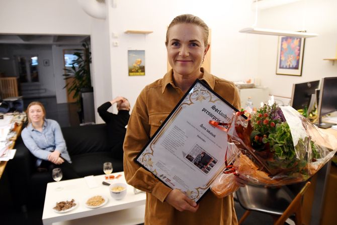 Årets lokalsak gikk til Janicke Yttervik - Grimstad Adressetidende - for saken «Ekelunden»