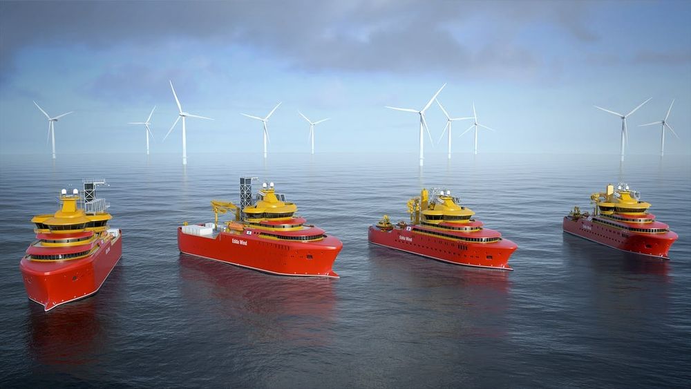 Edda Wind har bestilt ni skip som skal være klargjort for å kunne gå på hydrogen lagret i olje.