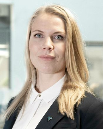 Caroline Skarderud. Portrettfoto.