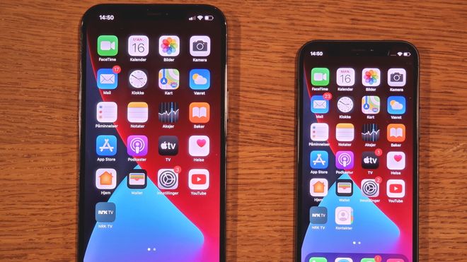 En Iphone-telefon.