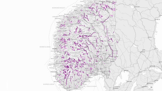 Miljødirektoratet: 1.500 vann og elver innfrir ikke EU-krav. Vannkraftverk vil ikke regnes som grønne
