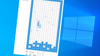 Med nok prosessorkjerner tilgjengelig er det mulig å lage punktgrafikk og animasjoner i Oppgavebehandling-verktøyet i Windows.