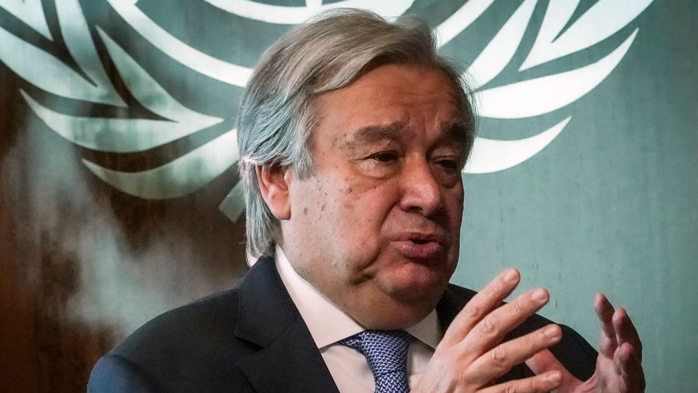 FNs generalsekretær António Guterres er blant annet misfornøyd med at stimulering- og redningspakker i så stor grad er brukt på sektorer med store karbonutslipp.