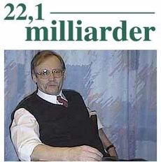 Tormod Hermansen og Telenors omsetningstall i 1996.