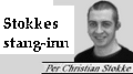 Stokkes stang inn. Kommentarvignett Per Christian Stokke