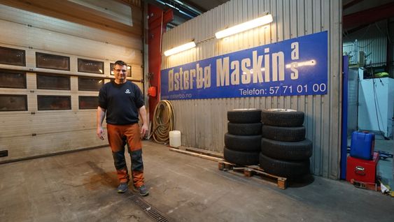 Steinar Holen, mekanisk leiar hos Østerbø Maskin.