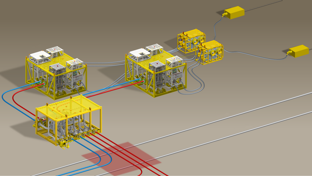Onesubsea skal levere to like kompressorstasjoner samt en manifoldstasjon til Ormen Lange. Disse vil ha en størrelse på henholdsvis 25 x 12 meter og 24 x 7 meter og høyder på 12,5 og 14 meter. Installert vekt blir på om lag 360 tonn og 450 tonn.