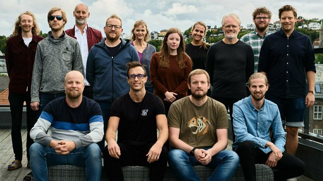 Den mystiske knappen de lager er ikke på markedet ennå, likevel firedoblet de antall ansatte i fjor