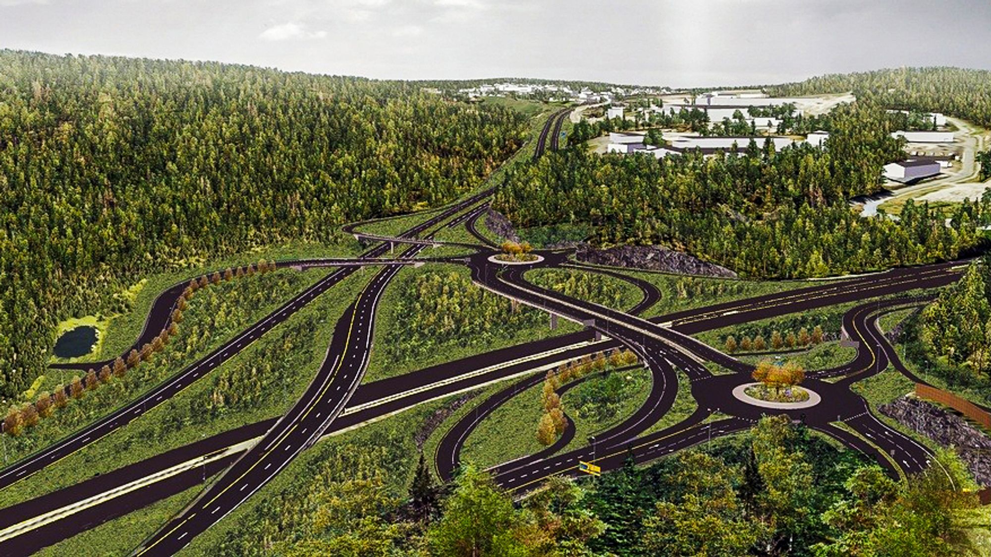 E18 Retvet-Vinterbro er ett av prosjektene som er blitt knadd av Statens vegvesen for å få ned kostnadene, blant annet ved å redusere omfanget for ombyggingen av Vinterbrokrysset.
