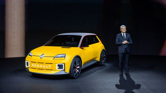 Renault-sjefen presenterte ny forretningsplan, og konseptbilen Renault 5.